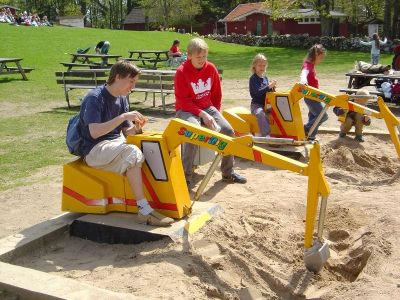 kids backhoe digger for children