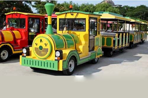 cheap kids electric amusement train rides