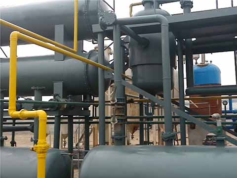 tyre to oil pyrolysis