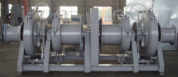 Ellsen marine double drum winch