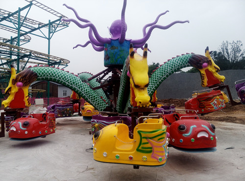 amusement park octopus rides