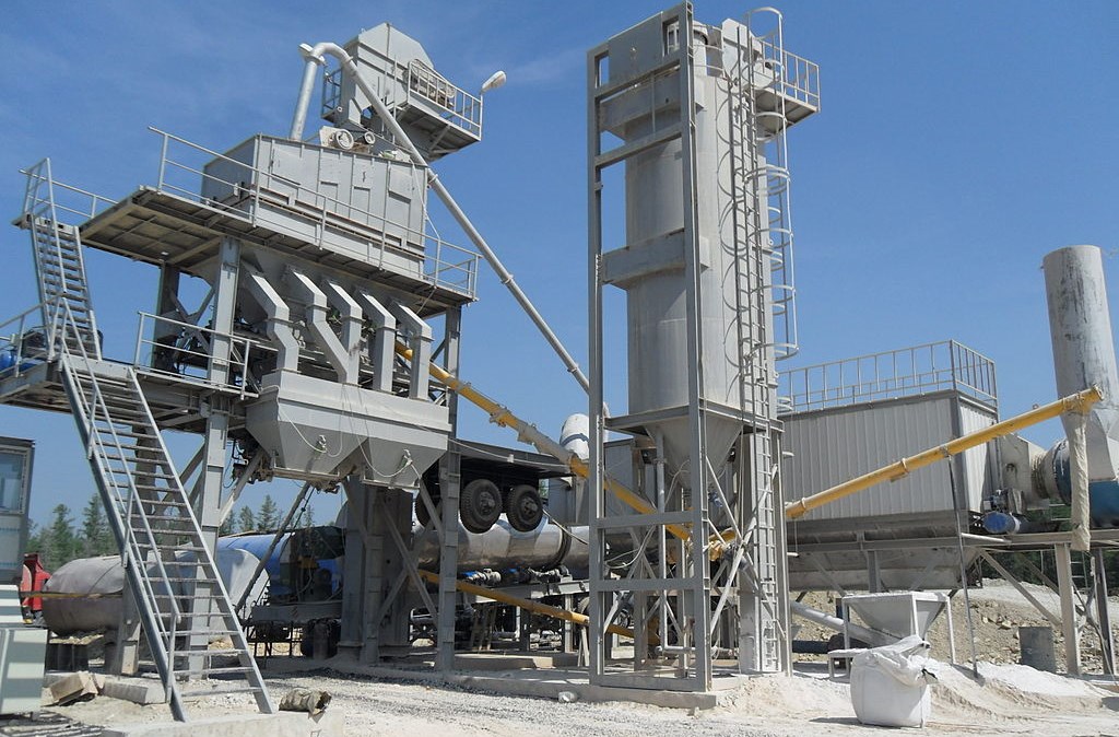 hot asphalt mix plant