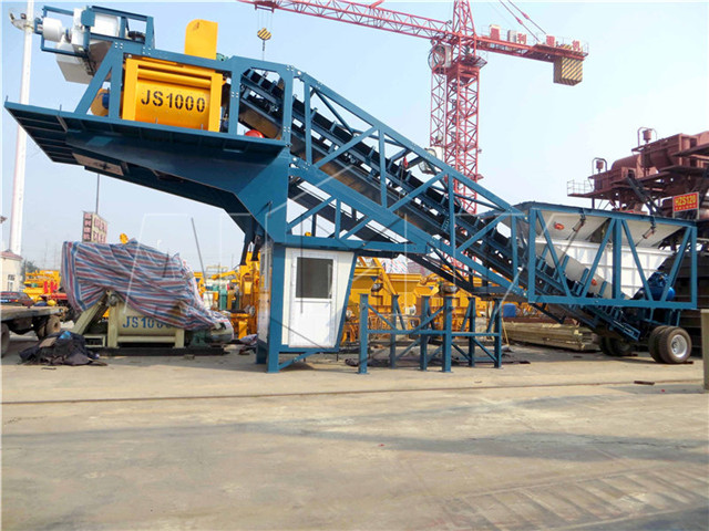 Mobile Concrete Mixing Plants