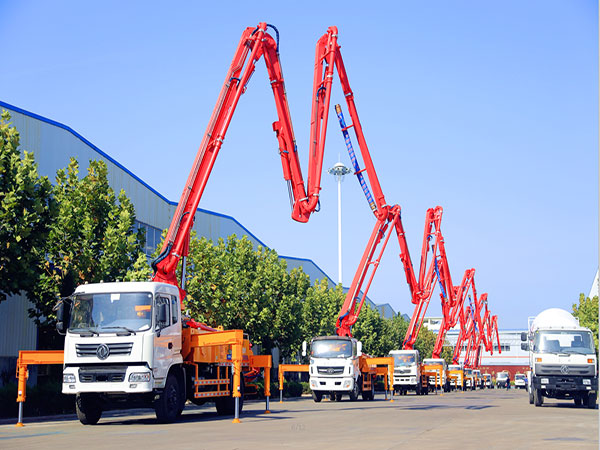 truck mounted concrete boom pumps for sale