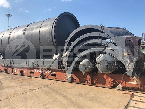 Tyre Recycling Plant in South Africa