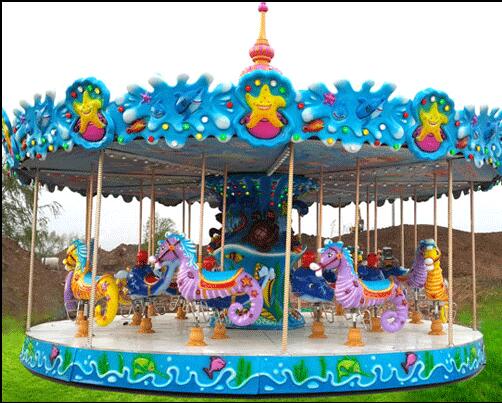 ocean carousel kiddie ride for sale