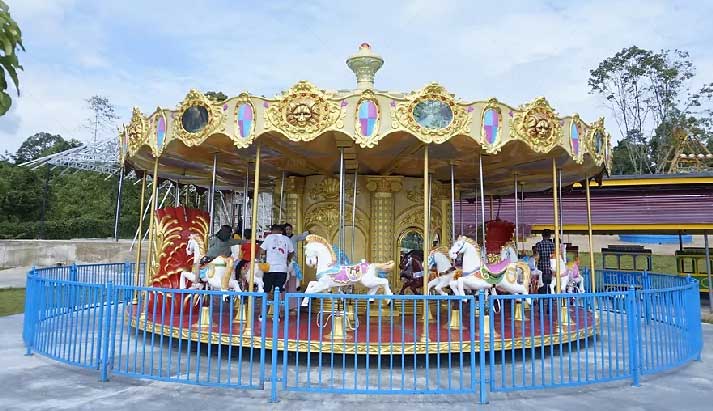carousel ride for amusement park