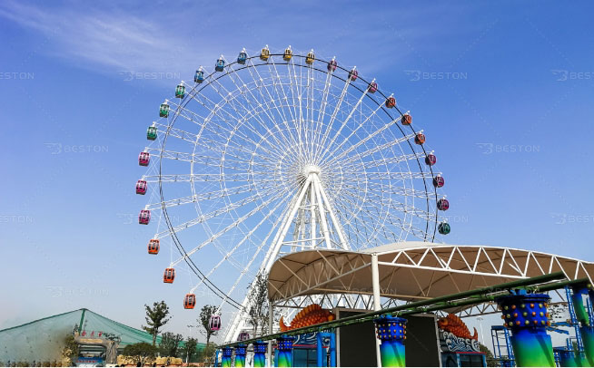 big ferris wheel ride for amusement park 